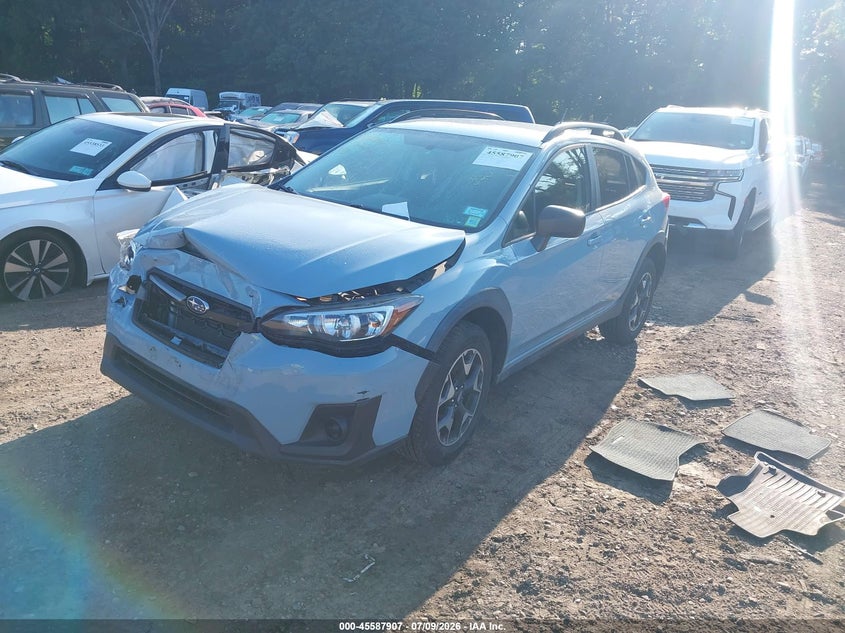 2019 Subaru Xv VIN JF2GTAAC5KH218221 IAAI salvage auction — FRONT & REAR, Mv-907A (New York), sold $25 on 2026-07-28 (photo 2)
