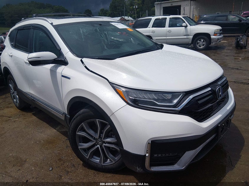 2022 Honda Cr-v VIN 5J6RT6H95NL037825 IAAI salvage auction — LEFT SIDE, Salvage Title, sold $7,950 on 2026-09-03 (photo 1)