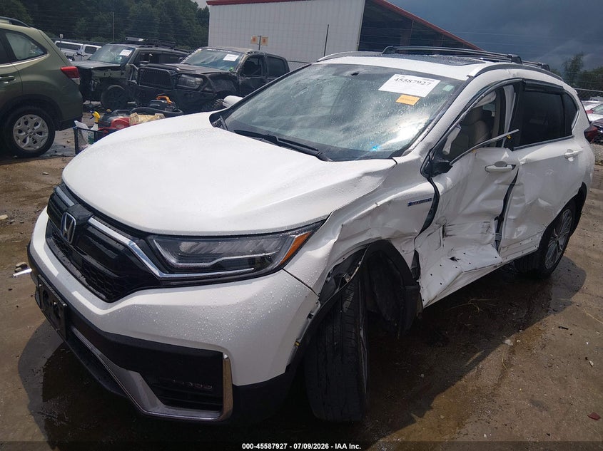 2022 Honda Cr-v VIN 5J6RT6H95NL037825 IAAI salvage auction — LEFT SIDE, Salvage Title, sold $7,950 on 2026-09-03 (photo 2)