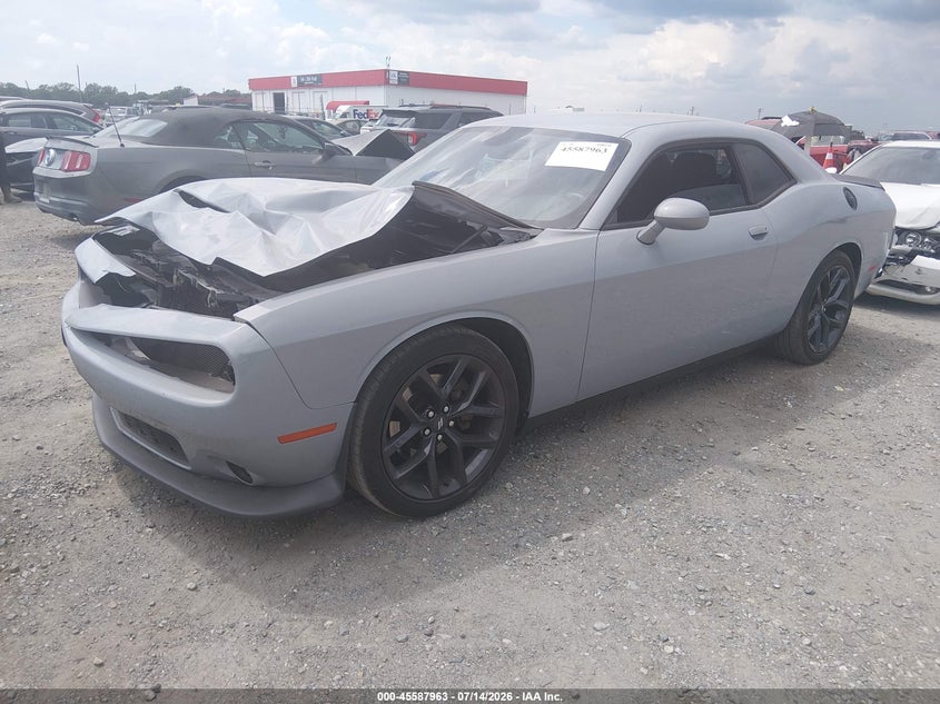 2020 Dodge Challenger VIN 2C3CDZJG7LH230687 IAAI salvage auction — FRONT END, Salvage (Arkansas), sold $4,350 on 2026-08-22 (photo 2)