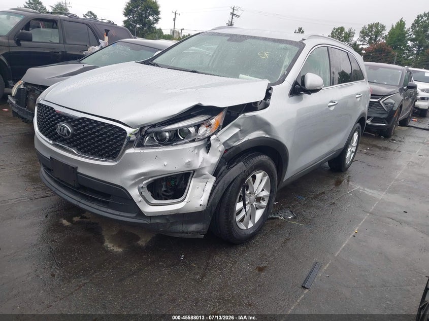 2016 Kia Sorento VIN 5XYPG4A31GG019736 IAAI salvage auction — LEFT FRONT, Salvage (North Carolina), sold $1,500 on 2026-08-02 (photo 2)