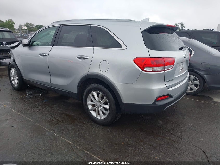2016 Kia Sorento VIN 5XYPG4A31GG019736 IAAI salvage auction — LEFT FRONT, Salvage (North Carolina), sold $1,500 on 2026-08-02 (photo 3)
