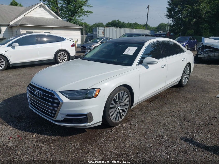 2019 Audi VIN WAU8DAF88KN014113 IAAI salvage auction — RIGHT FRONT, Wait Title, sold $12,300 on 2026-10-02 (photo 2)