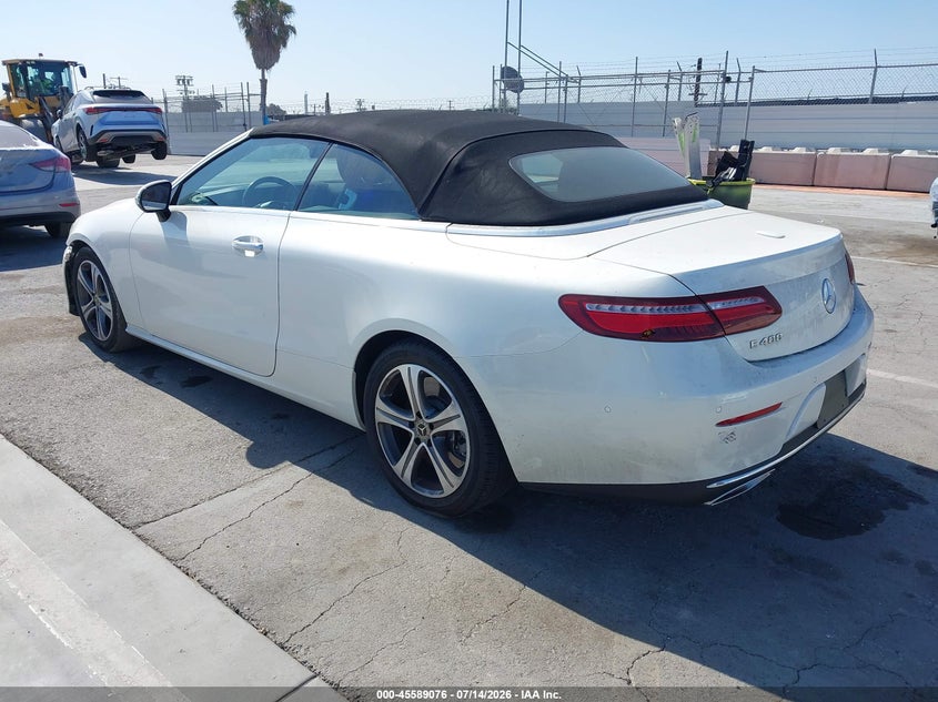 2018 Mercedes-benz E-klasse VIN WDD1K6FB1JF043423 IAAI salvage auction — FRONT END, Salvage (California), sold $12,000 on 2026-07-25 (photo 3)