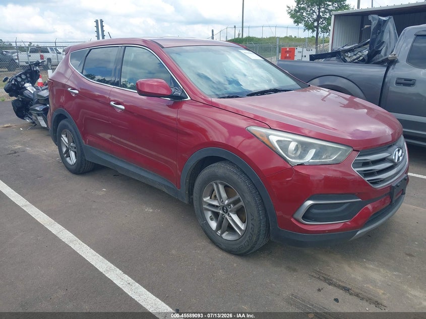 2018 Hyundai Santa fe VIN 5XYZT3LB0JG532194 IAAI salvage auction — NORMAL WEAR, Clear (Mississippi), sold $1,875 on 2026-07-30 (photo 1)