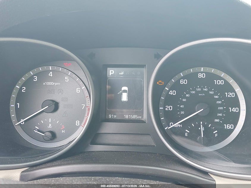 2018 Hyundai Santa fe VIN 5XYZT3LB0JG532194 IAAI salvage auction — NORMAL WEAR, Clear (Mississippi), sold $1,875 on 2026-07-30 (photo 7)