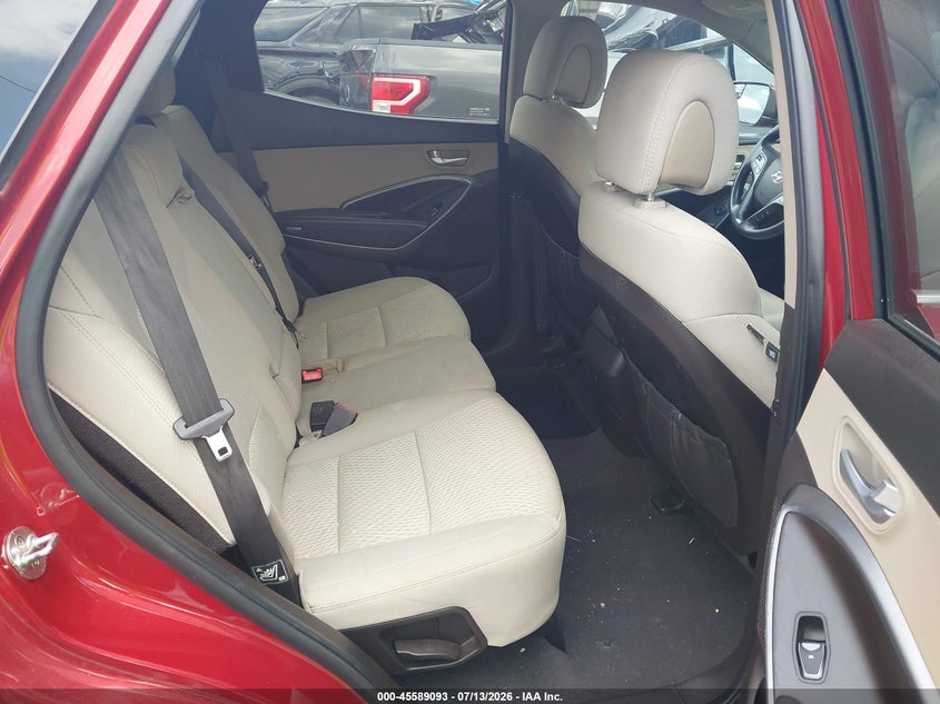 2018 Hyundai Santa fe VIN 5XYZT3LB0JG532194 IAAI salvage auction — NORMAL WEAR, Clear (Mississippi), sold $1,875 on 2026-07-30 (photo 8)