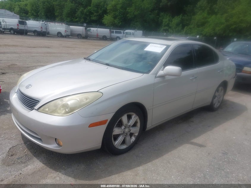 2005 Lexus Es 330 VIN JTHBA30G155101898 IAAI salvage auction — NORMAL WEAR, Clear (Virginia), sold $575 on 2026-07-14 (photo 2)