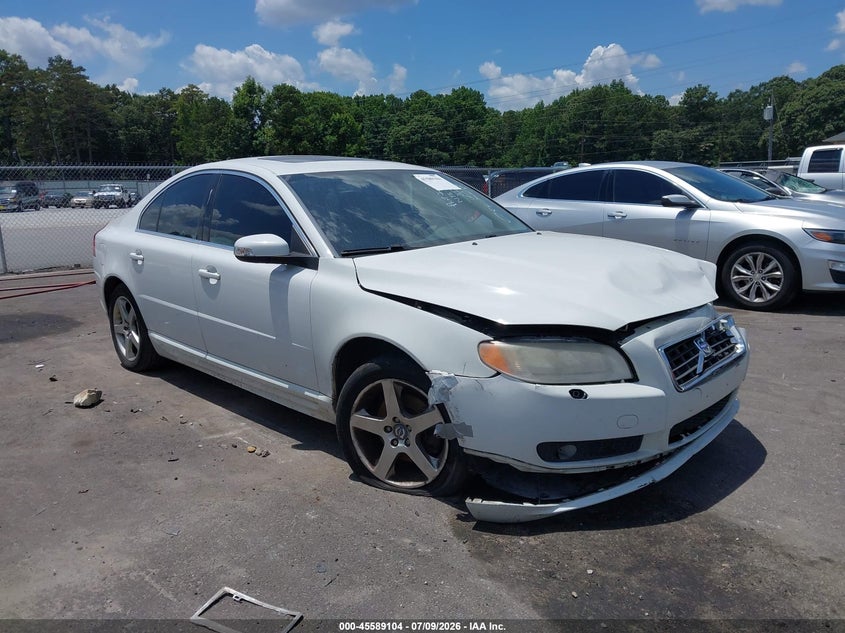 2008 Volvo S80 VIN YV1AH992681054778 IAAI salvage auction — FRONT END, Repossession Paperwork (Georgia), sold $300 on 2026-07-15 (photo 1)