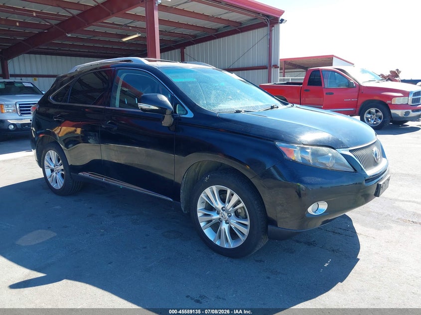 2011 Lexus Rx 450h VIN JTJBC1BAXB2035533 IAAI salvage auction — NORMAL WEAR, Clear - Dealer Only (California), sold $2,000 on 2026-07-28 (photo 1)