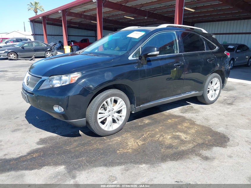 2011 Lexus Rx 450h VIN JTJBC1BAXB2035533 IAAI salvage auction — NORMAL WEAR, Clear - Dealer Only (California), sold $2,000 on 2026-07-28 (photo 2)