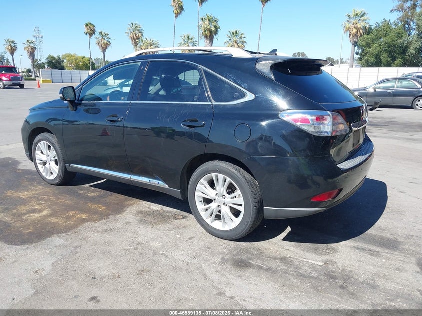 2011 Lexus Rx 450h VIN JTJBC1BAXB2035533 IAAI salvage auction — NORMAL WEAR, Clear - Dealer Only (California), sold $2,000 on 2026-07-28 (photo 3)