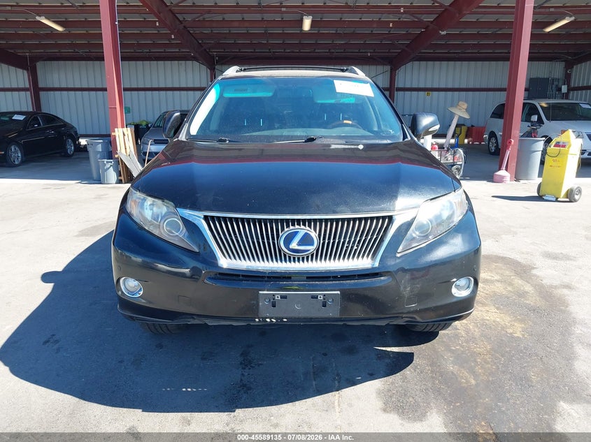 2011 Lexus Rx 450h VIN JTJBC1BAXB2035533 IAAI salvage auction — NORMAL WEAR, Clear - Dealer Only (California), sold $2,000 on 2026-07-28 (photo 6)