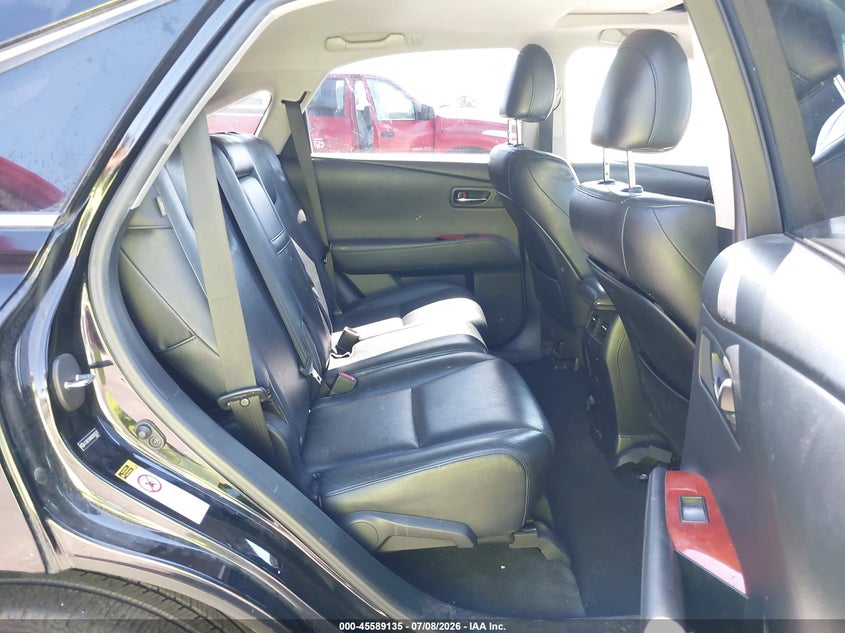 2011 Lexus Rx 450h VIN JTJBC1BAXB2035533 IAAI salvage auction — NORMAL WEAR, Clear - Dealer Only (California), sold $2,000 on 2026-07-28 (photo 8)