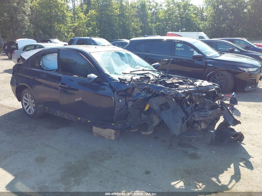2007 BMW 3er VIN WBAVC73507KP36249 IAAI salvage auction — ALL OVER, Salvage - Greater Than 75% (Maryland), sold $200 on 2026-08-01 (photo 1)