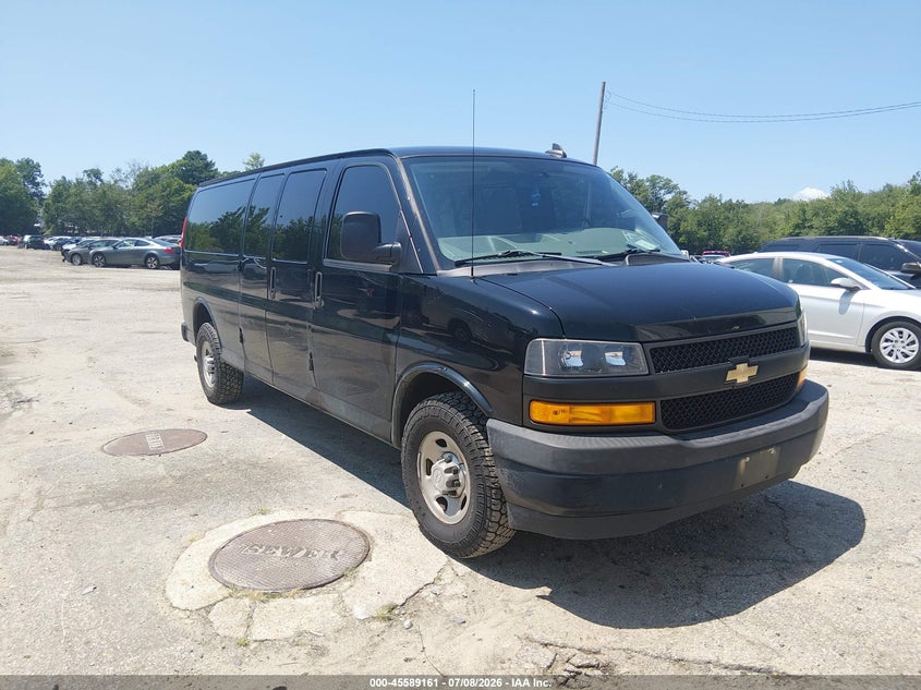 2019 Chevrolet Express 3500 VIN 1GAZGNFG1K1341577 IAAI salvage auction — NORMAL WEAR, SF97 (Rhode Island), sold $18,750 on 2026-07-23 (photo 1)