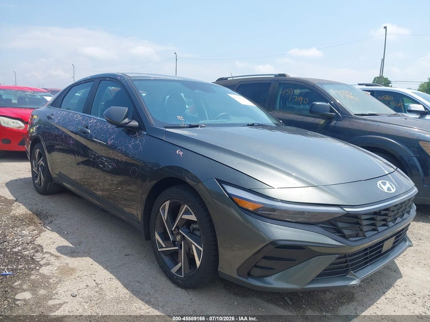 2025 Hyundai Elantra VIN KMHLN4DJ3SU126157 IAAI salvage auction — HAIL, Salvage (Ohio), sold $7,000 on 2026-08-01 (photo 1)