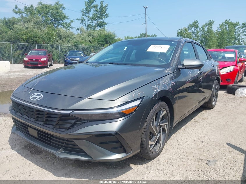 2025 Hyundai Elantra VIN KMHLN4DJ3SU126157 IAAI salvage auction — HAIL, Salvage (Ohio), sold $7,000 on 2026-08-01 (photo 2)