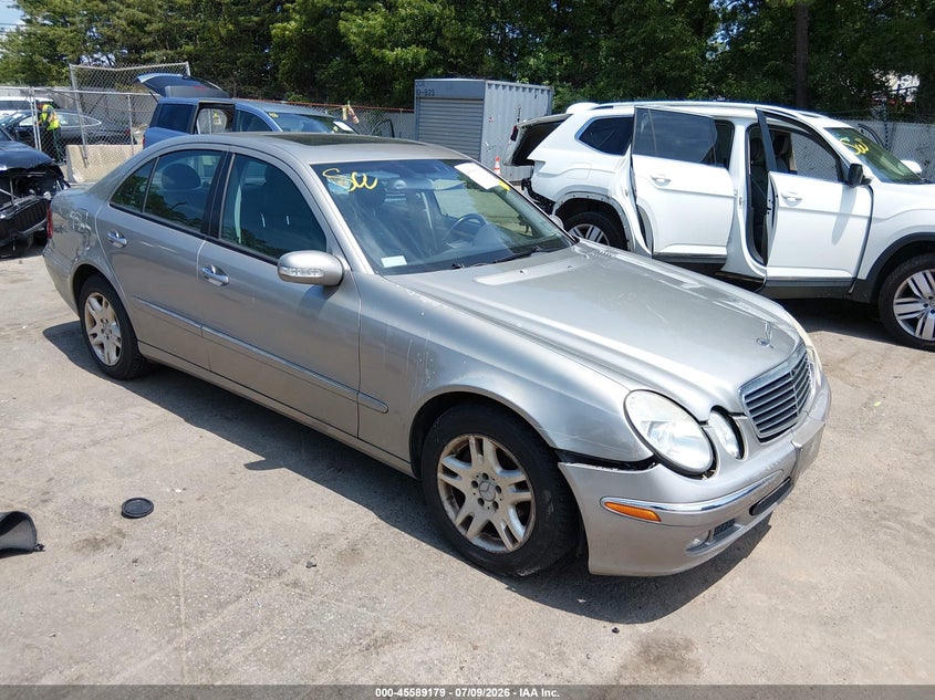 2004 Mercedes-benz E-class VIN WDBUF65JX4A425860 IAAI salvage auction — FRONT END, Mv-907A (New York), sold $800 on 2026-08-04 (photo 1)