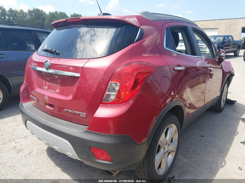 2015 Buick Encore VIN KL4CJFSB3FB048613 IAAI salvage auction — FRONT END, Mv-907A (New York), sold $400 on 2026-07-23 (photo 4)