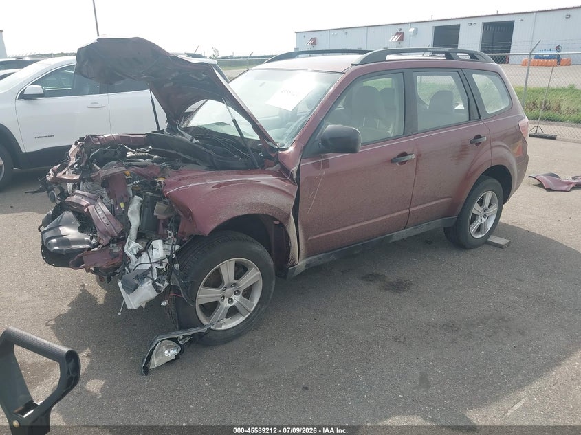 2011 Subaru Forester VIN JF2SHBBC2BH729885 IAAI salvage auction — FRONT END, Parts Only Bos (Minnesota), sold $25 on 2026-07-29 (photo 2)