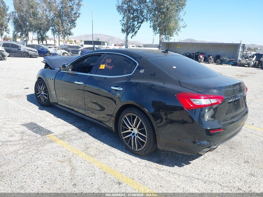 2019 Maserati Ghibli VIN ZAM57XSA9K1310088 IAAI salvage auction — FRONT END, Salvage Title, sold $1,200 on 2026-08-11 (photo 3)