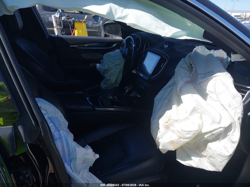 2019 Maserati Ghibli VIN ZAM57XSA9K1310088 IAAI salvage auction — FRONT END, Salvage Title, sold $1,200 on 2026-08-11 (photo 5)