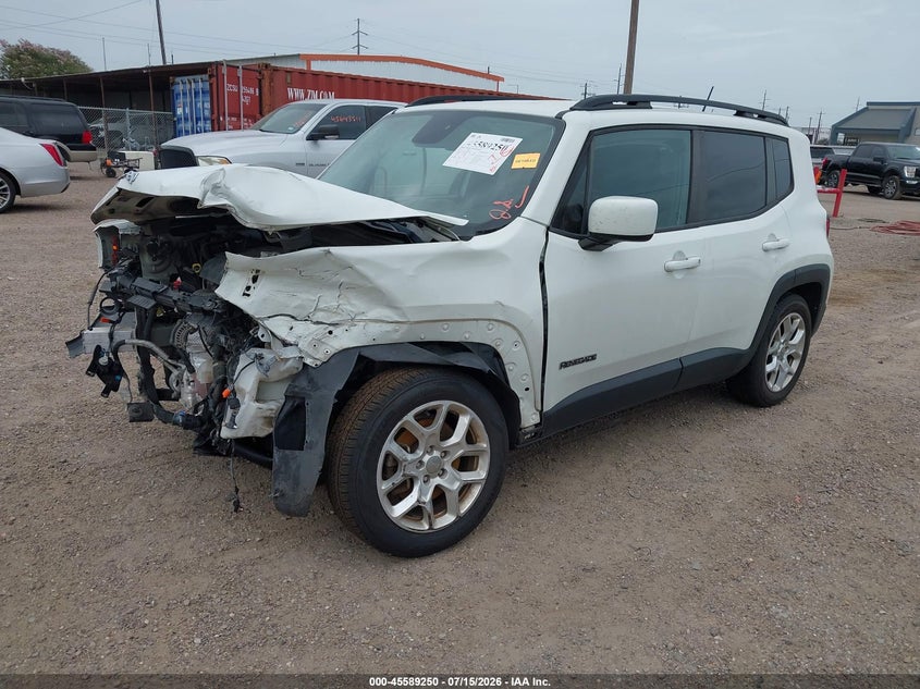2015 Jeep Renegade VIN ZACCJABT8FPC05091 IAAI salvage auction — FRONT END, Salvage Title, sold $600 on 2026-08-12 (photo 2)