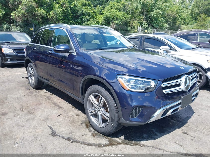 2022 Mercedes-benz Glc VIN W1N0G8EB2NG034288 IAAI salvage auction — REAR END, Salvage Title, sold $13,100 on 2026-07-30 (photo 1)