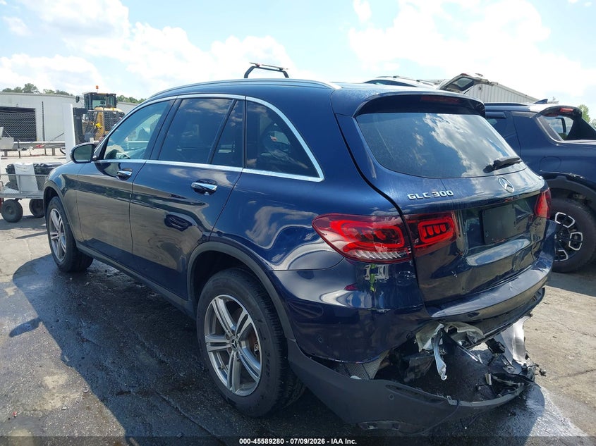 2022 Mercedes-benz Glc VIN W1N0G8EB2NG034288 IAAI salvage auction — REAR END, Salvage Title, sold $13,100 on 2026-07-30 (photo 3)