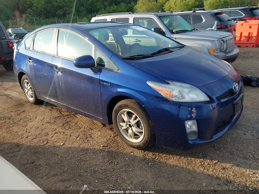 2010 Toyota Prius VIN JTDKN3DUXA0190884 IAAI salvage auction — NORMAL WEAR, Clear (Illinois), sold $3,050 on 2026-07-15 (photo 1)