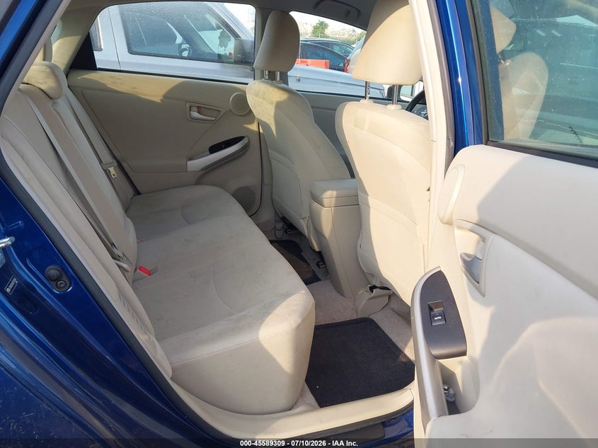 2010 Toyota Prius VIN JTDKN3DUXA0190884 IAAI salvage auction — NORMAL WEAR, Clear (Illinois), sold $3,050 on 2026-07-15 (photo 8)