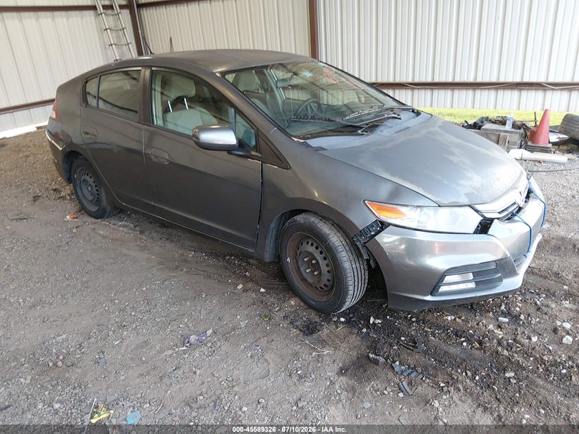 2012 Honda Insight VIN JHMZE2H30CS003913 IAAI salvage auction — FRONT & REAR, Clear (Georgia), sold $250 on 2026-07-31 (photo 1)