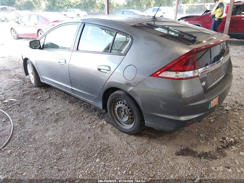 2012 Honda Insight VIN JHMZE2H30CS003913 IAAI salvage auction — FRONT & REAR, Clear (Georgia), sold $250 on 2026-07-31 (photo 3)