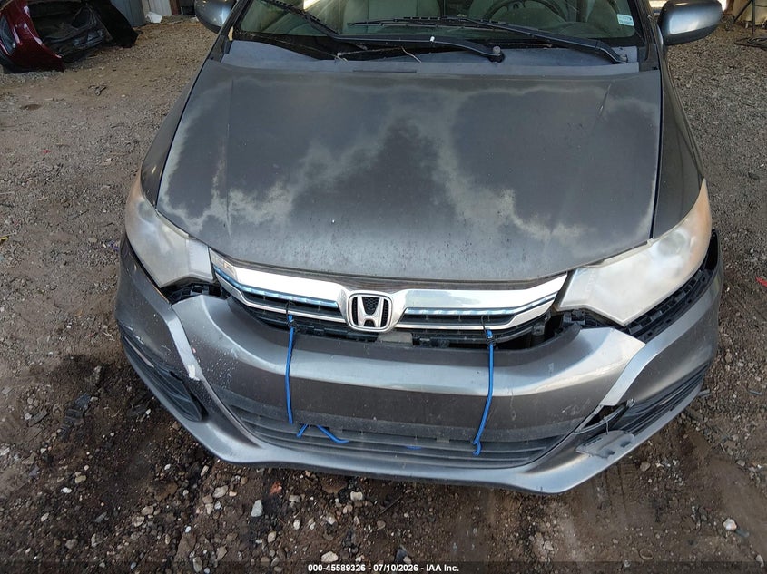 2012 Honda Insight VIN JHMZE2H30CS003913 IAAI salvage auction — FRONT & REAR, Clear (Georgia), sold $250 on 2026-07-31 (photo 6)