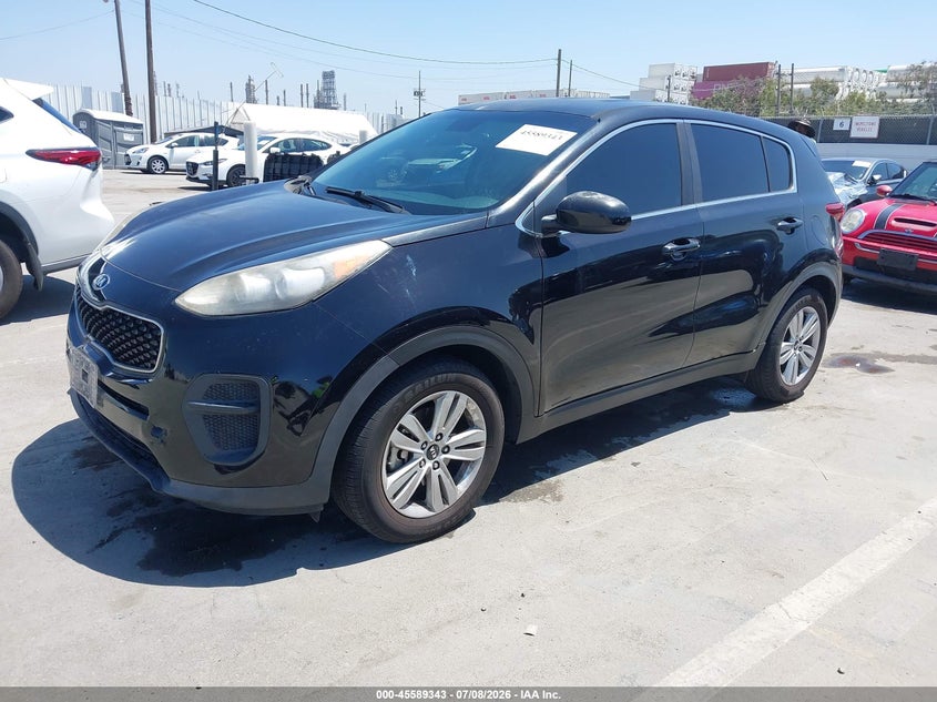 2017 Kia Sportage VIN KNDPM3AC4H7210150 IAAI salvage auction — NORMAL WEAR, Salvage Title, sold $1,800 on 2026-07-22 (photo 2)