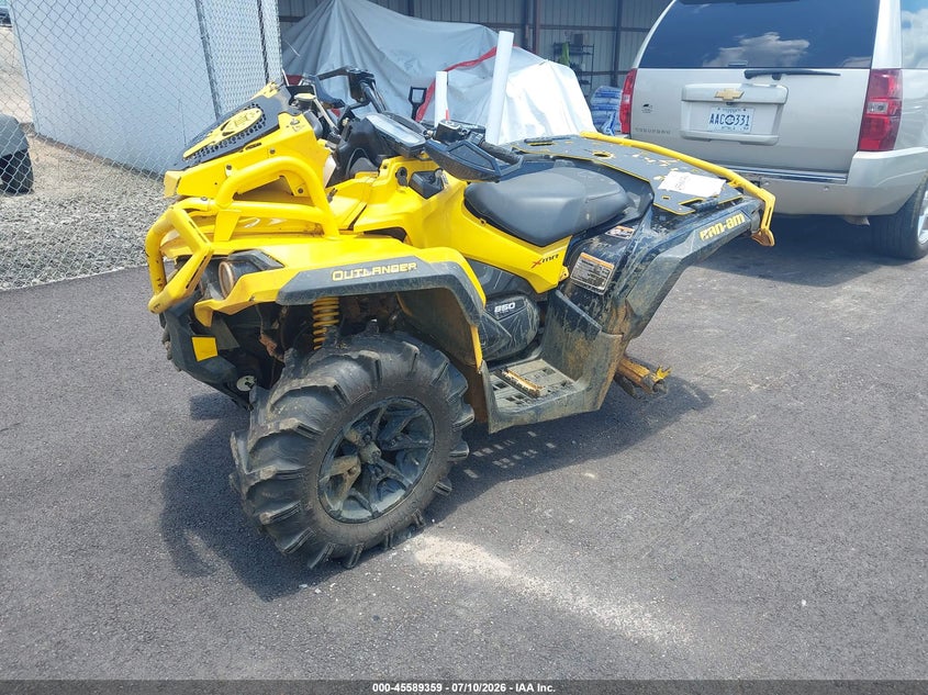 2021 Can-am/ brp Outlander VIN 3JBLWAU40MJ002417 IAAI salvage auction — RIGHT FRONT, Bill Of Sale (Mississippi), sold $3,000 on 2026-09-02 (photo 2)