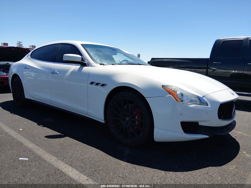 2016 Maserati Quattroporte VIN ZAM56RPA6G1166322 IAAI salvage auction — NORMAL WEAR, Salvage Title, sold $900 on 2026-07-24 (photo 1)