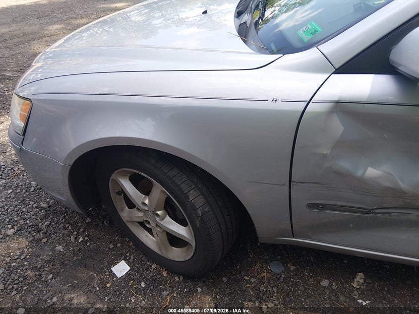 2010 Hyundai Sonata VIN 5NPEU4AC8AH625602 IAAI salvage auction — LEFT SIDE, Clear (Virginia), sold $25 on 2026-07-28 (photo 6)