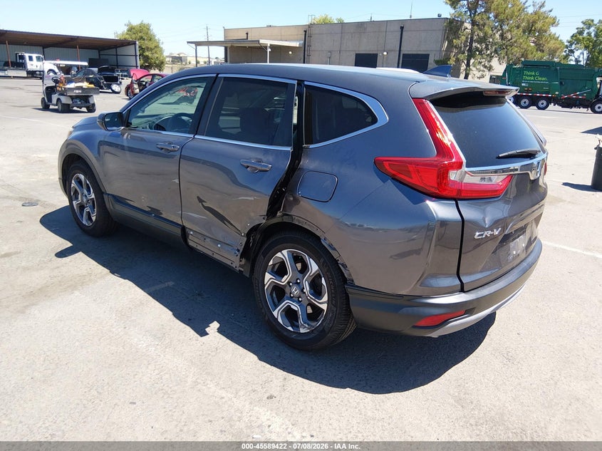 2017 Honda Cr-v VIN 7FARW1H59HE003234 IAAI salvage auction — REAR END, Salvage Title, sold $6,300 on 2026-08-01 (photo 3)