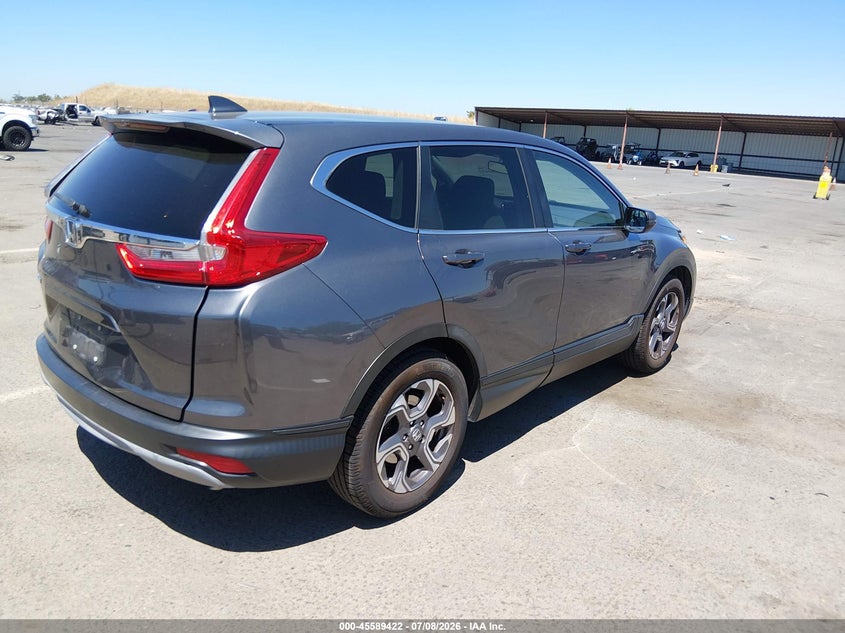 2017 Honda Cr-v VIN 7FARW1H59HE003234 IAAI salvage auction — REAR END, Salvage Title, sold $6,300 on 2026-08-01 (photo 4)