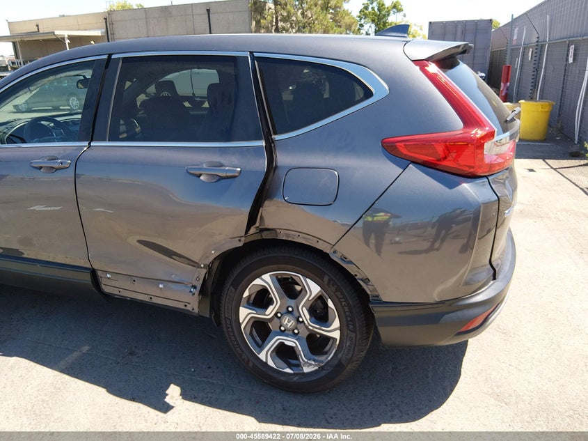 2017 Honda Cr-v VIN 7FARW1H59HE003234 IAAI salvage auction — REAR END, Salvage Title, sold $6,300 on 2026-08-01 (photo 6)