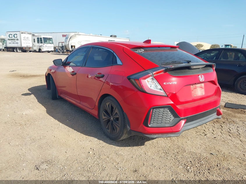 2018 Honda Civic VIN SHHFK7H56JU237090 IAAI salvage auction — FRONT END, Salvage (Texas), sold $25 on 2026-07-29 (photo 3)