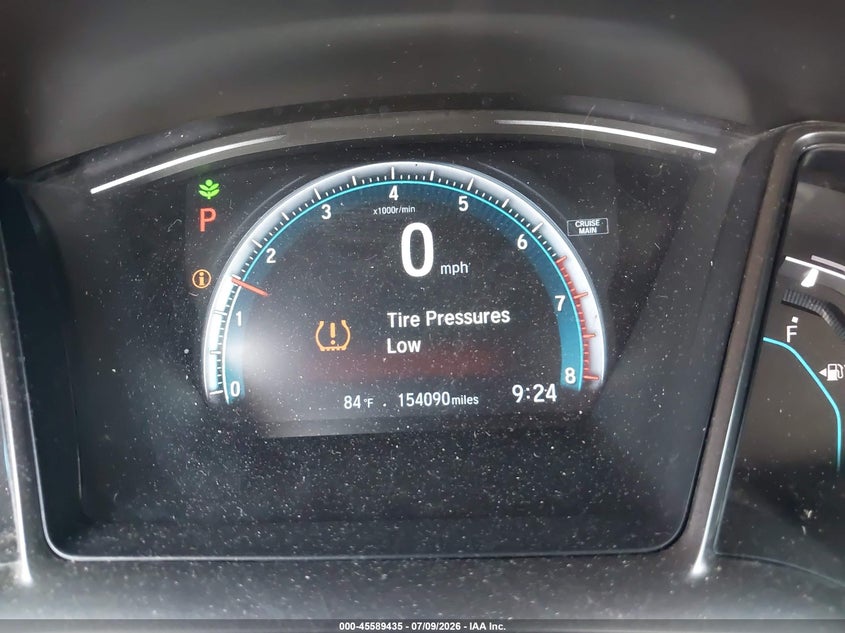 2018 Honda Civic VIN SHHFK7H56JU237090 IAAI salvage auction — FRONT END, Salvage (Texas), sold $25 on 2026-07-29 (photo 7)