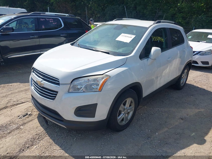 2016 Chevrolet Trax VIN KL7CJLSBXGB757557 IAAI salvage auction — NORMAL WEAR, Clear (Indiana), sold $725 on 2026-07-29 (photo 2)