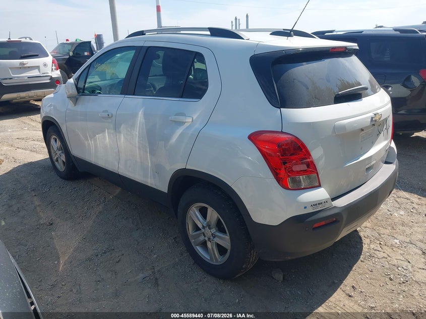 2016 Chevrolet Trax VIN KL7CJLSBXGB757557 IAAI salvage auction — NORMAL WEAR, Clear (Indiana), sold $725 on 2026-07-29 (photo 3)