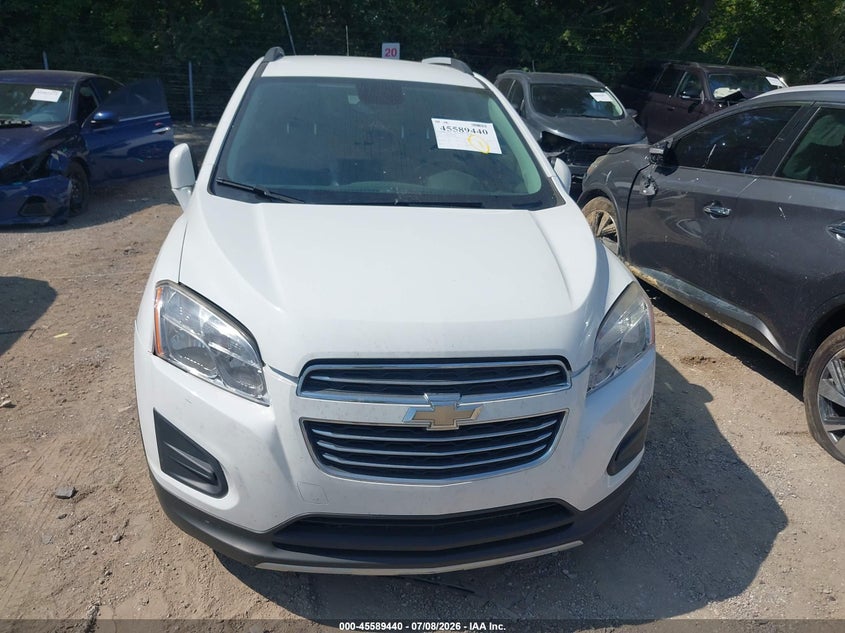 2016 Chevrolet Trax VIN KL7CJLSBXGB757557 IAAI salvage auction — NORMAL WEAR, Clear (Indiana), sold $725 on 2026-07-29 (photo 6)