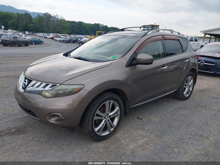 2009 Nissan Murano VIN JN8AZ18W09W161469 IAAI salvage auction — NORMAL WEAR, Clear (Virginia), sold $25 on 2026-07-14 (photo 6)