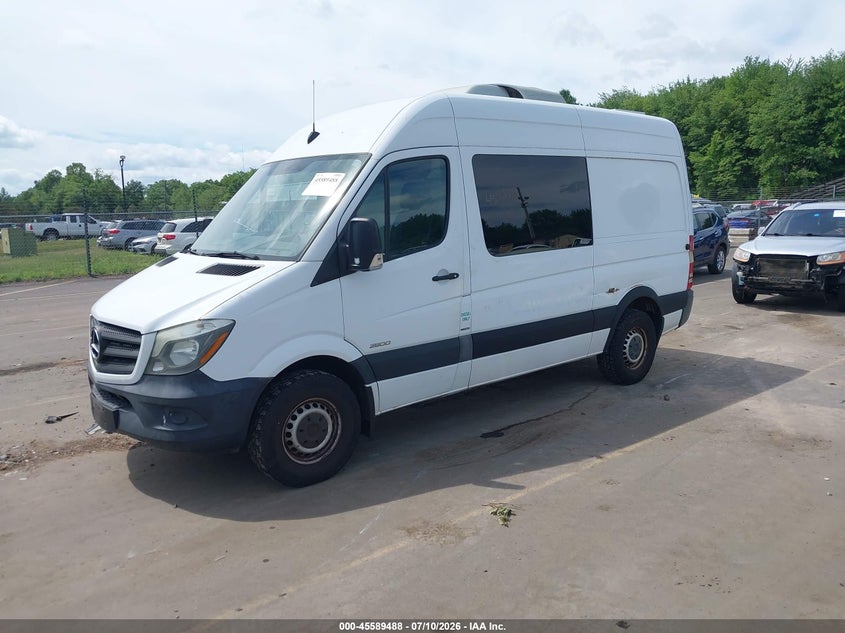 2016 Mercedes-benz Sprinter VIN WD4PE7DD3GP199056 IAAI salvage auction — NORMAL WEAR, Clear (Connecticut), sold $2,550 on 2026-07-16 (photo 2)