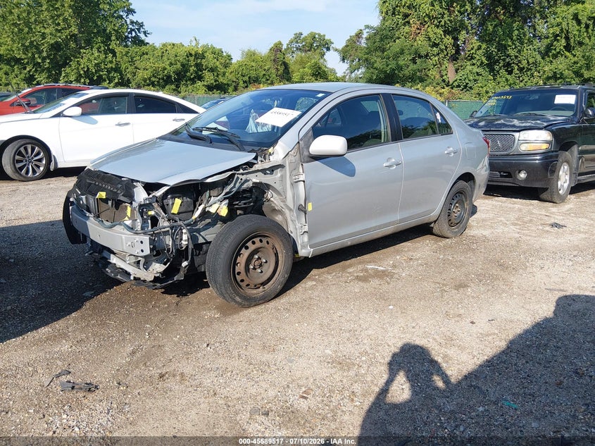 2009 Toyota Yaris VIN JTDBT903691305525 IAAI salvage auction — FRONT END, Salvage - Greater Than 75% (Maryland), sold $900 on 2026-07-30 (photo 2)